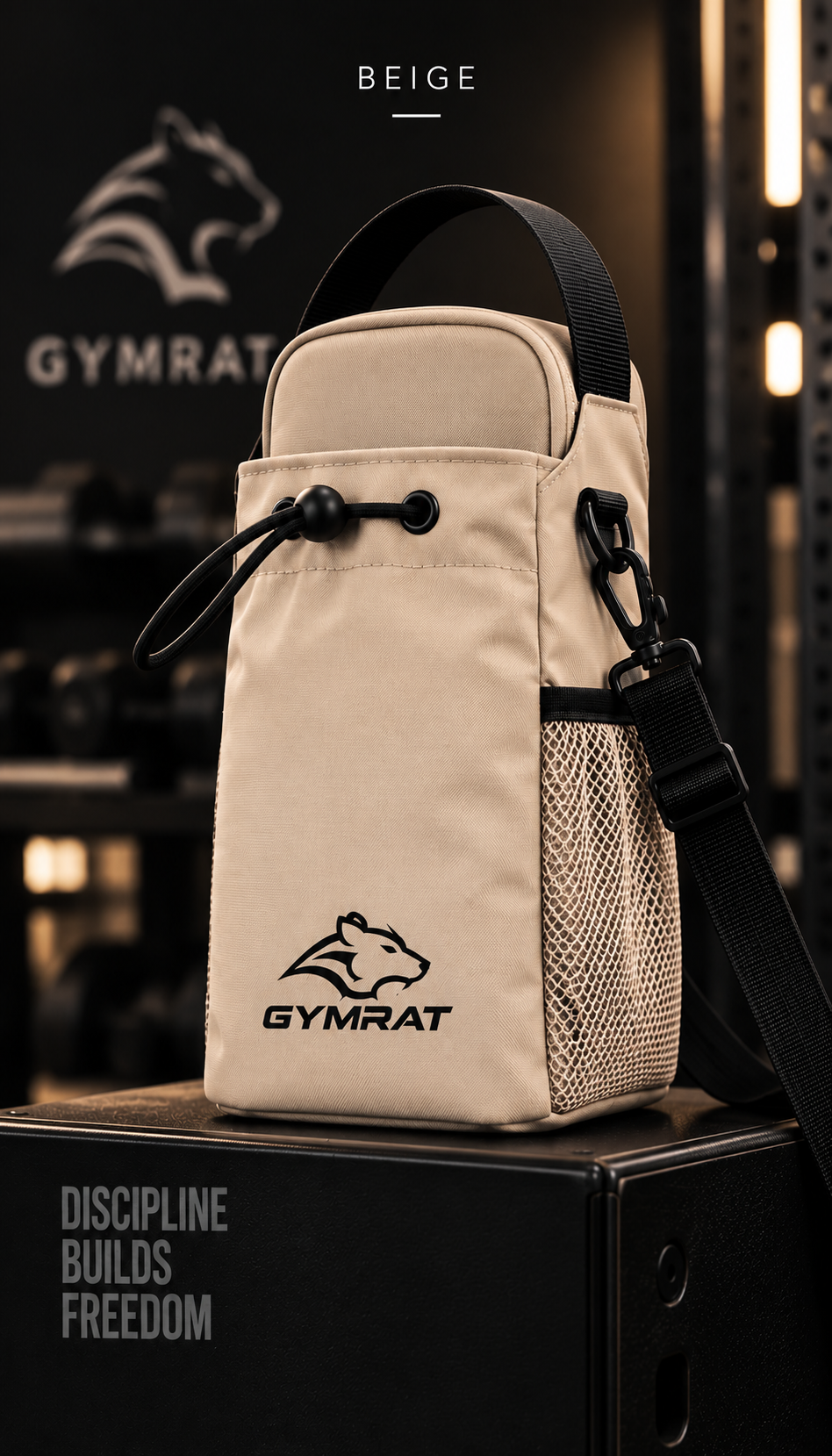 Sac GYMRAT beige