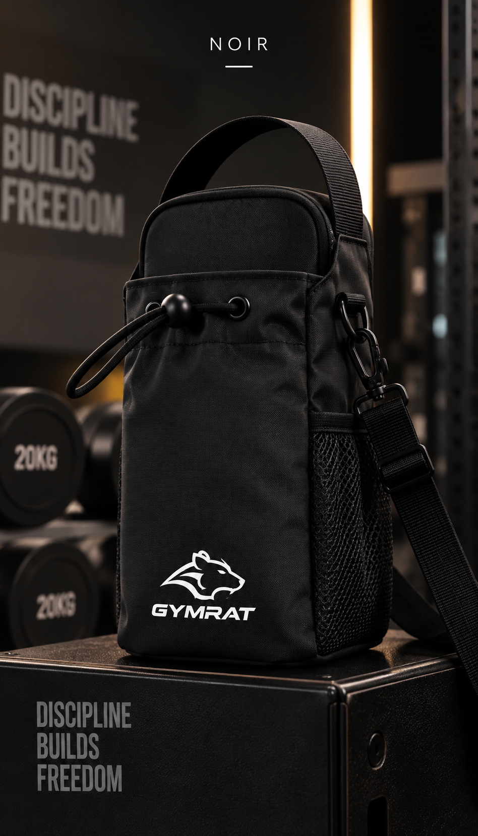 Sac GYMRAT noir