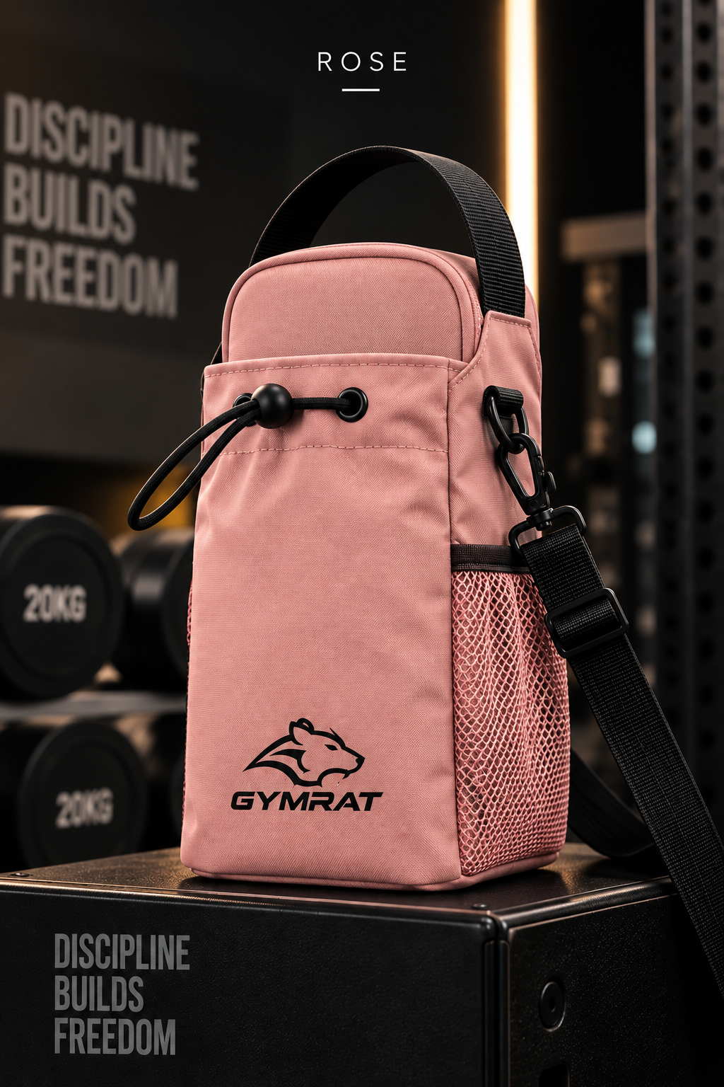 Sac GYMRAT rose